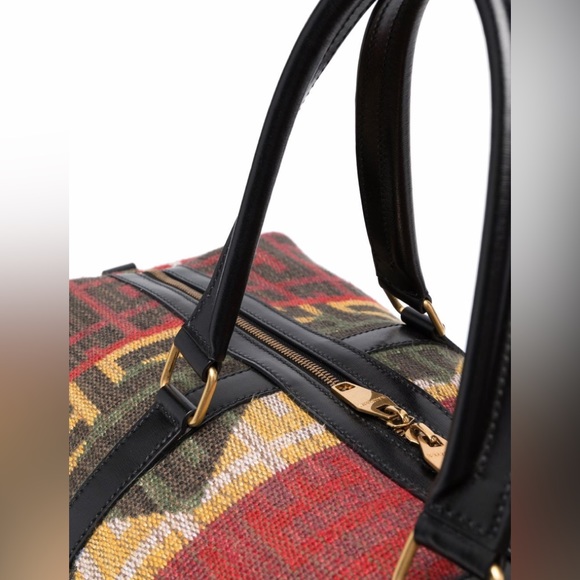 Balmain Voyage Monogram Tapestry Luggage Bag - Picture 2 of 7